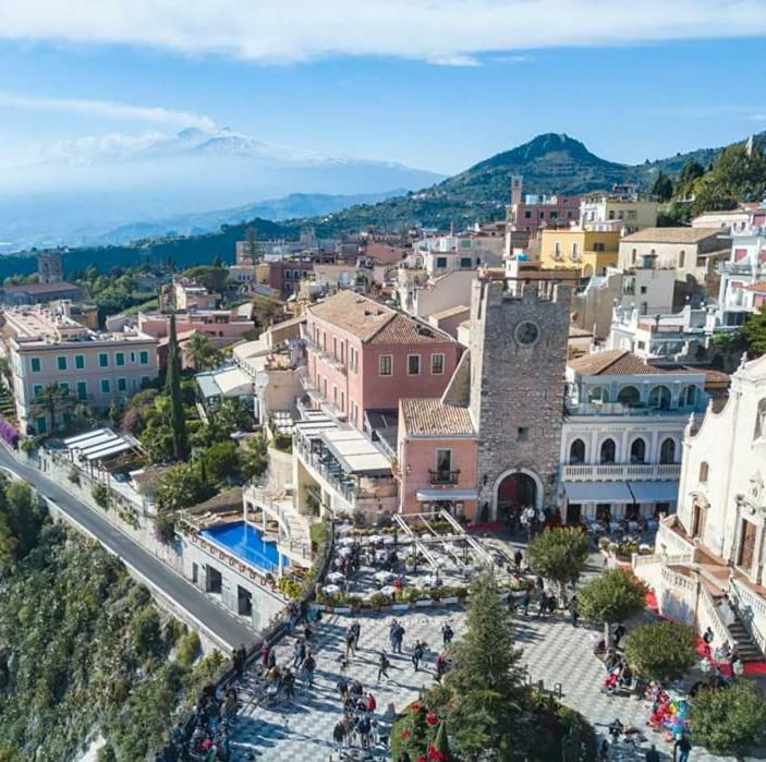 Taormina Castle And Sea View Apartment Exterior photo